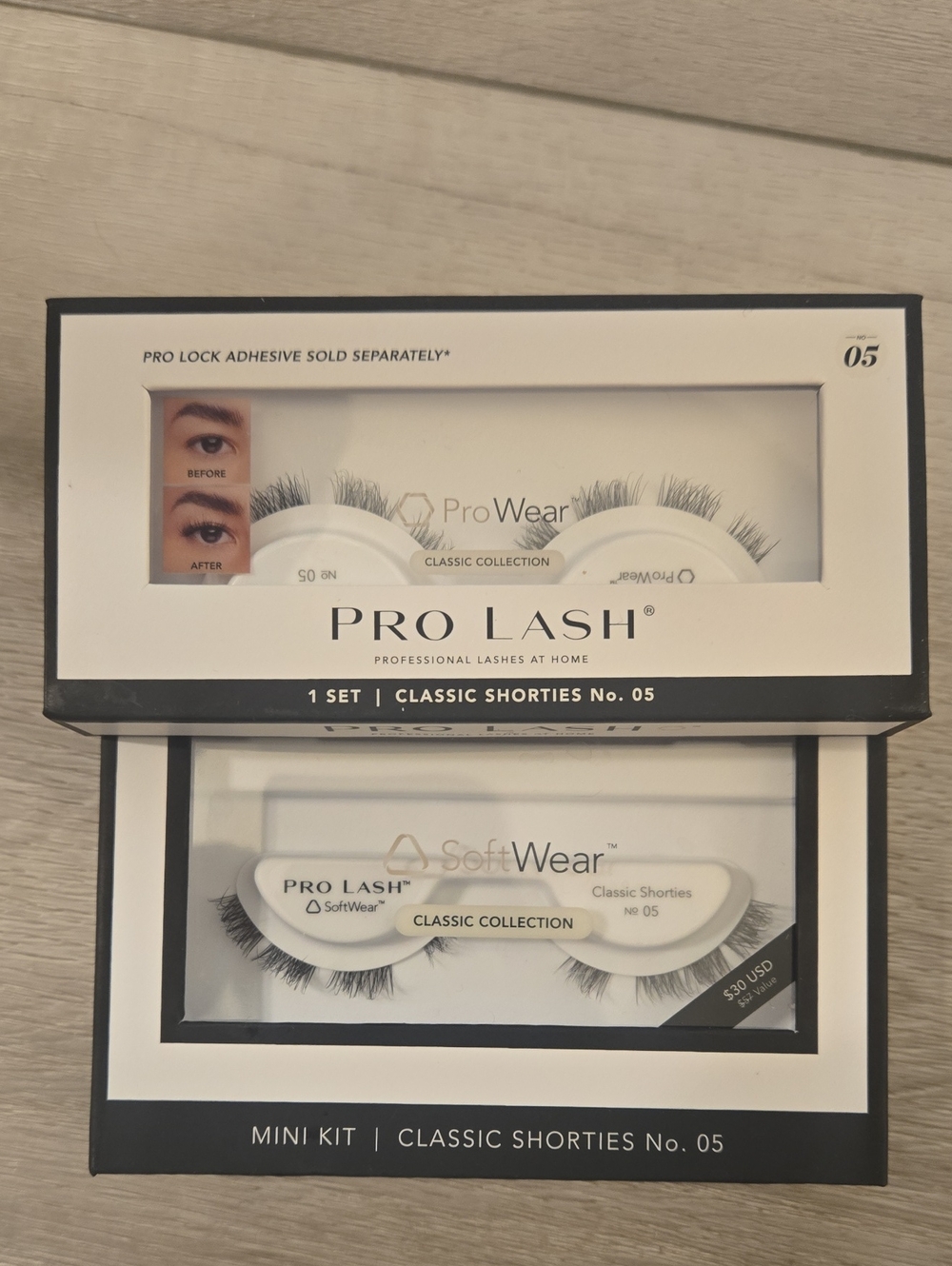 ProLash SoftWear Classic Shorties No.05 False Lashes - Black